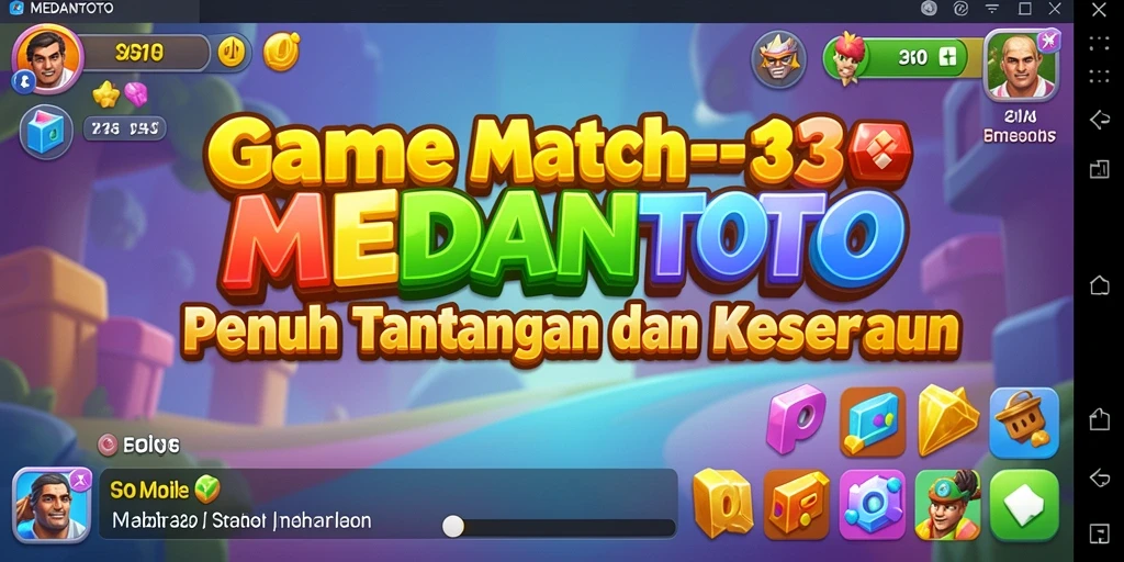 Gameplay seru dan tantangan menarik dalam MEDANTOTO.